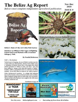 Belize Ag Report | Issue 09 - Nov 2010