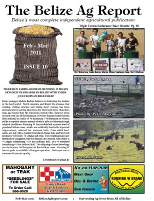 Belize Ag Report | Issue 10 - Feb 2011