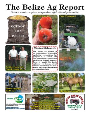 Belize Ag Report | Issue 18 - Oct 2012
